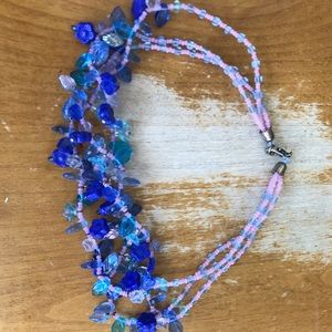 Glass Necklace,custom made,high end,St Thomas USVI